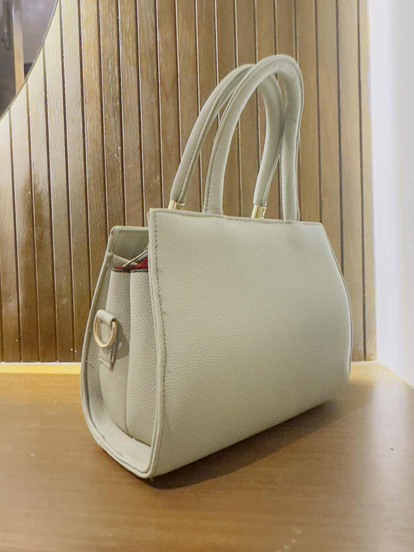 ✨ Elegant soft blue Embossed Handbag – Premium Design ✨