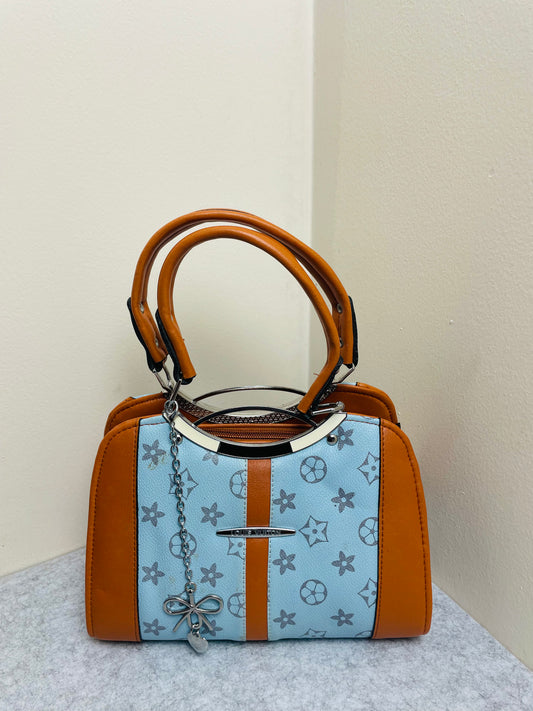 👜 Amber Grace Shoulder Bag – Sky Edition