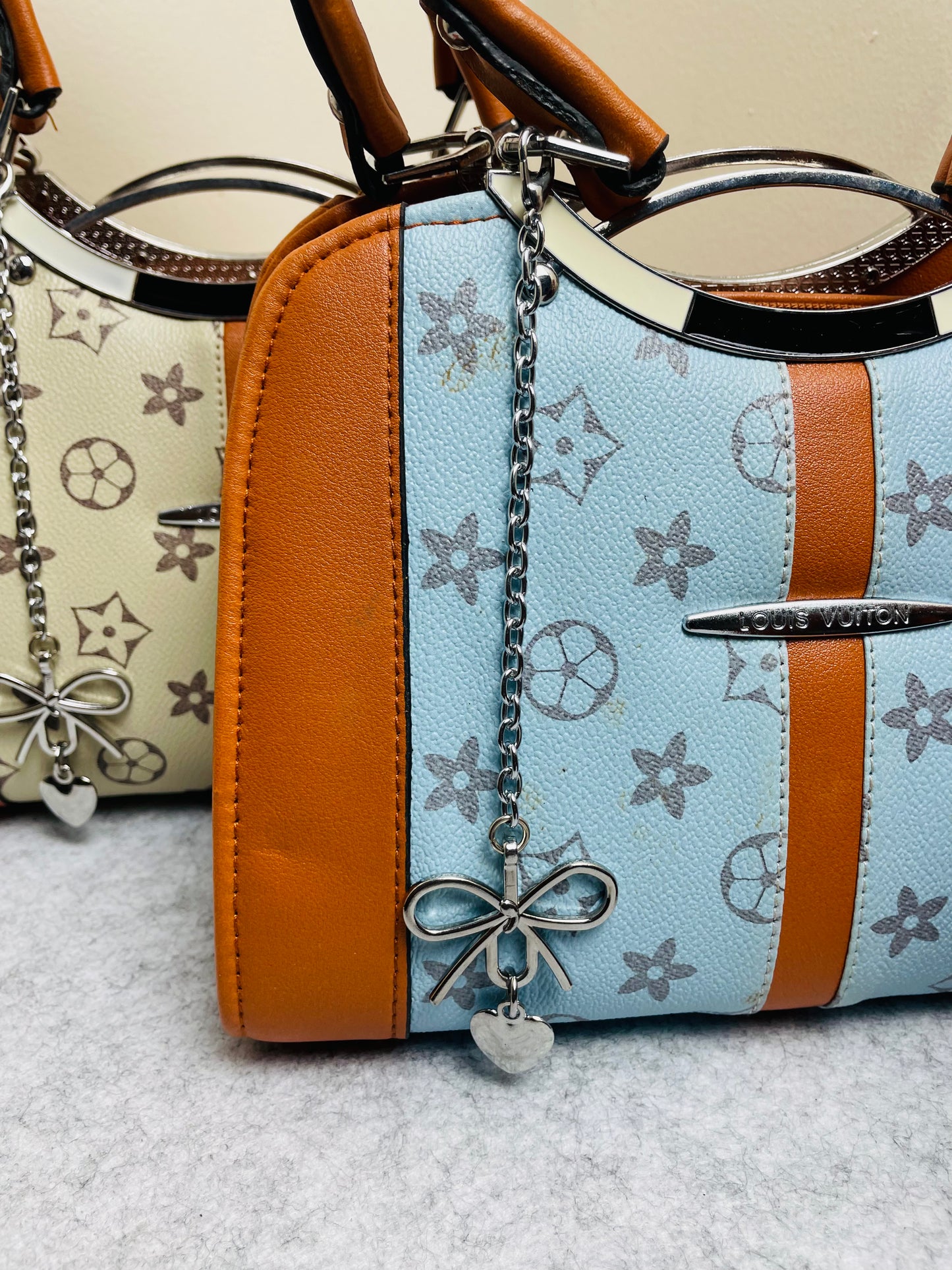 👜 Amber Grace Shoulder Bag – Sky Edition